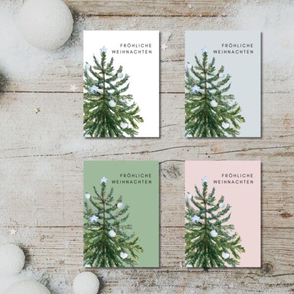 Baumweis Weihnachtskarten