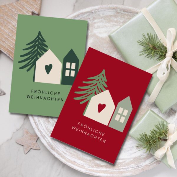Herzhaus hh2 Weihnachtskarten