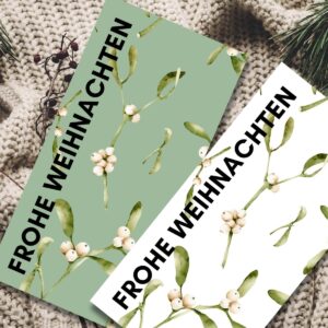 Misteln Weihnachtskarten