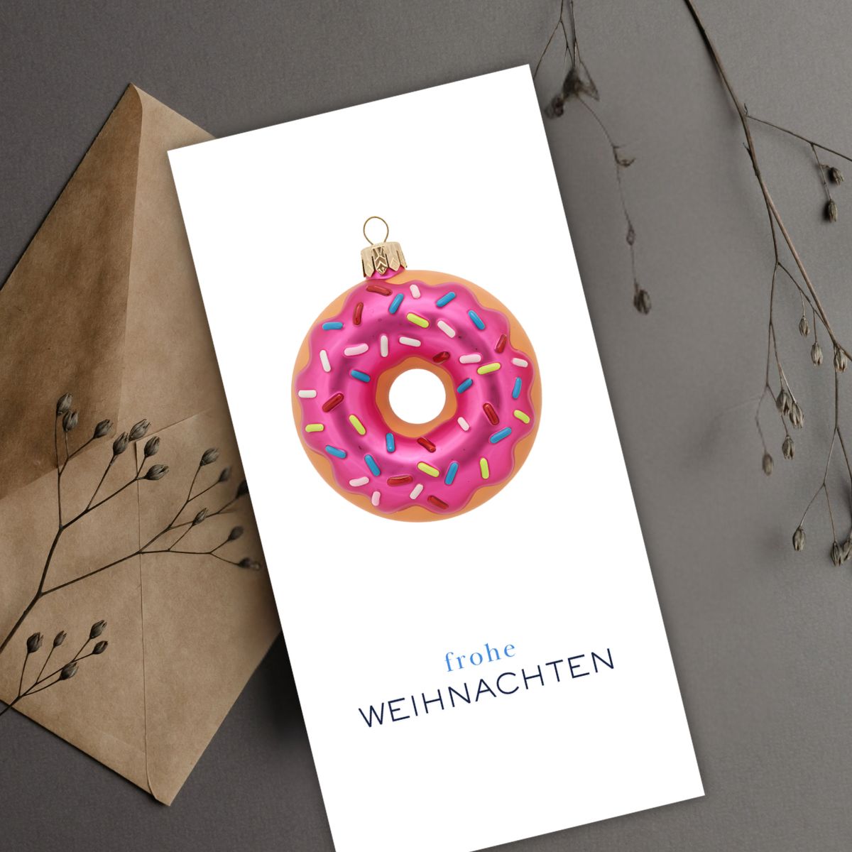 wns-2 Zuckerglanz Weihnachtskarte